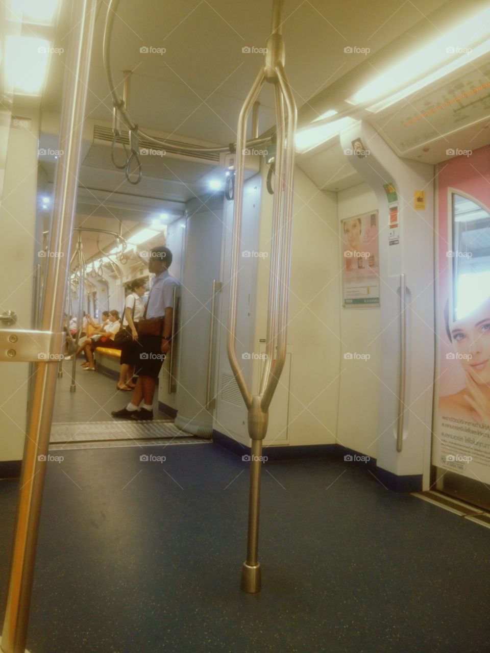 passenger in skytrain