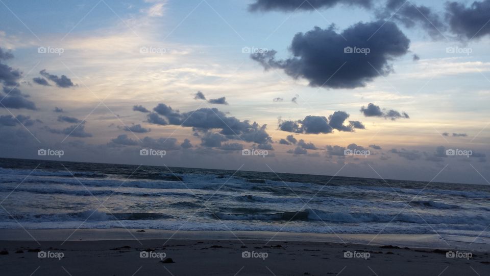Dark Water at the Beach