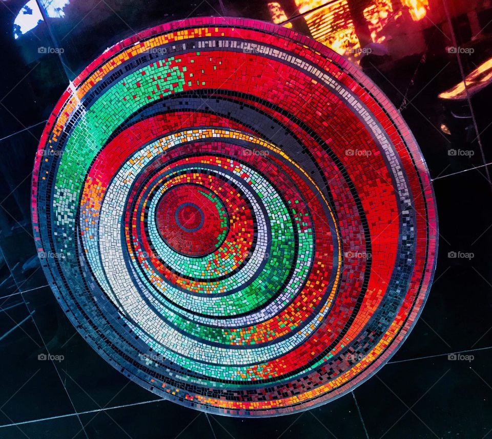 Very bright and clear 