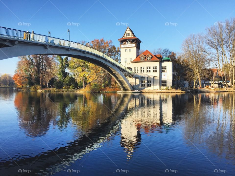 Autumn in Treptower Park berlin 