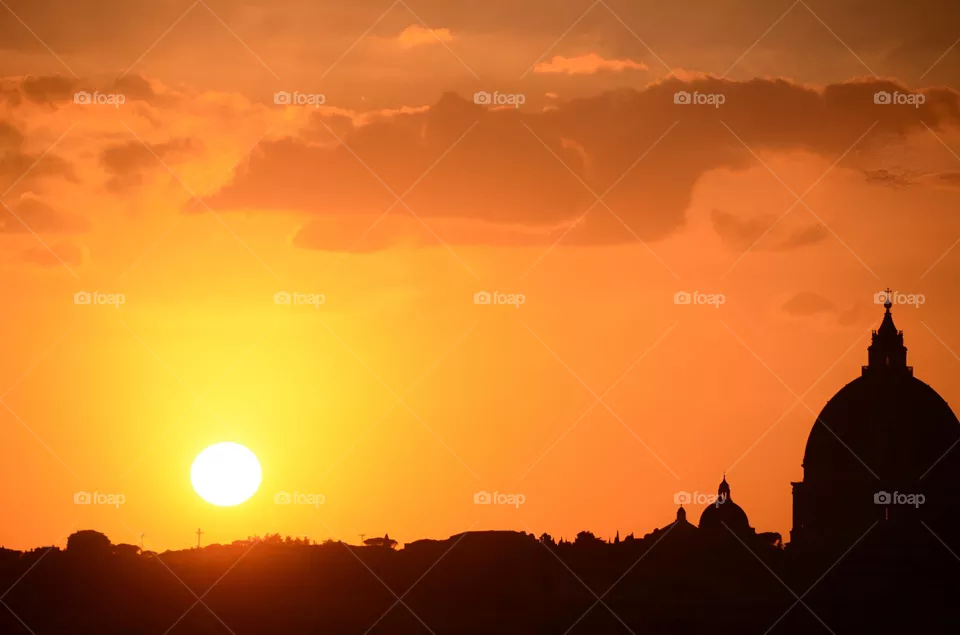 Rome sunset