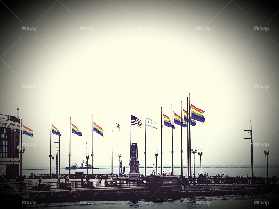 Gay Pride at Navy Pier