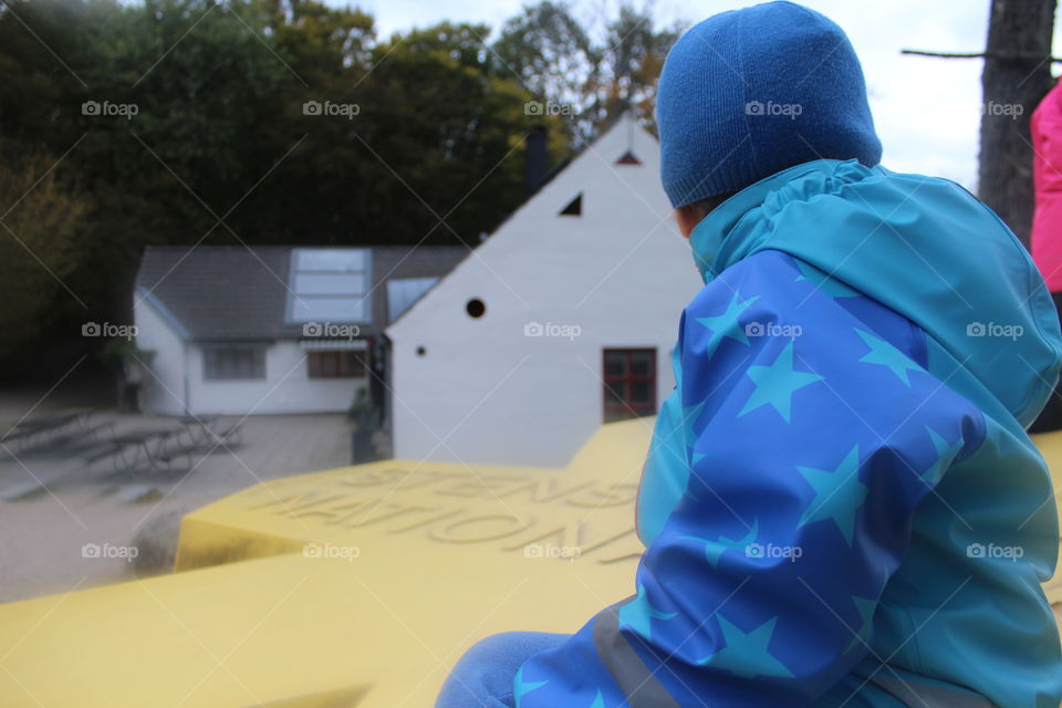 Stenshuvud . Min son. Мой сын . Sevärdhet.