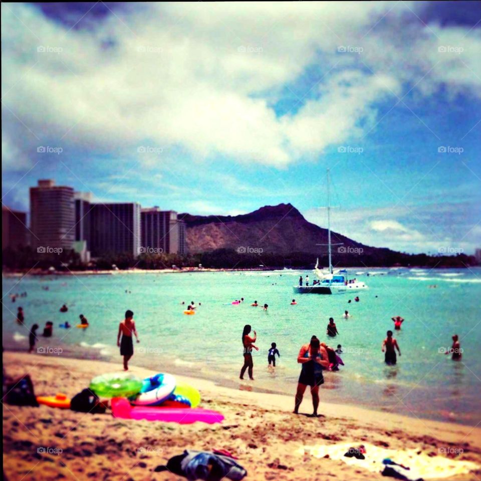 Waikiki beach 