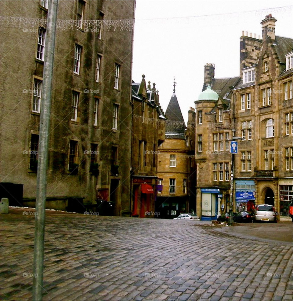 Edinburgh cross streets