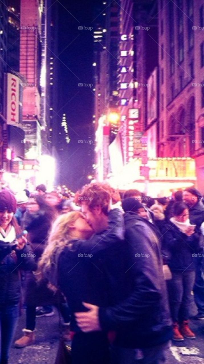 New Year's Time Square Victory Kiss