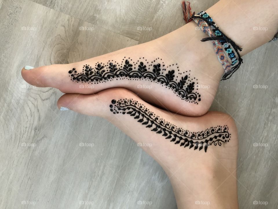 Woman, Foot, Tattoo, Skin, Girl