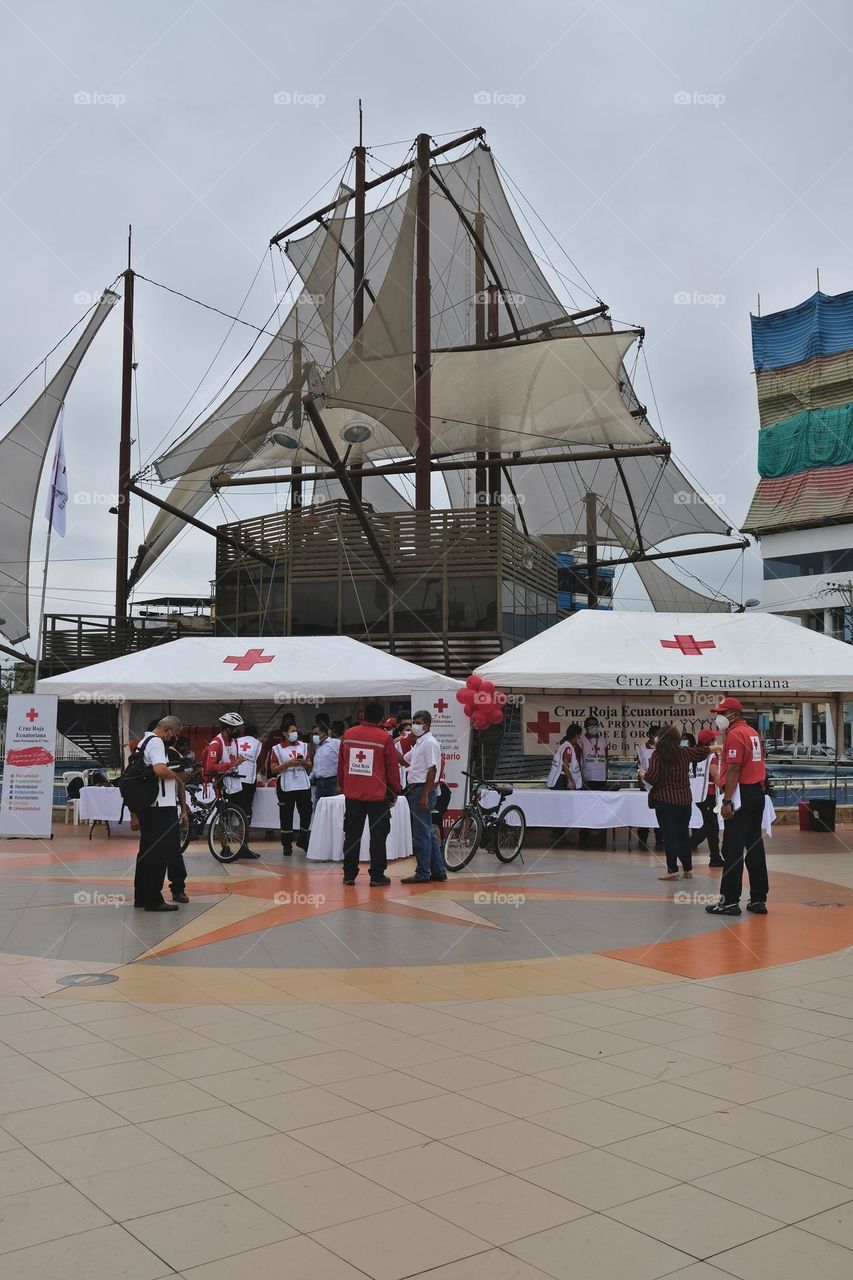 International Red Cross in Ecuador