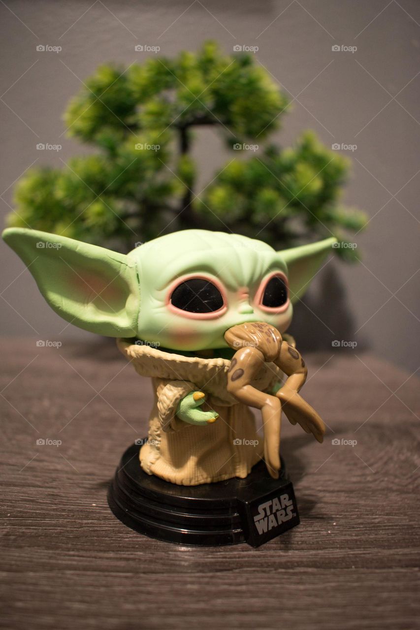 Baby Yoda from Star Wars 