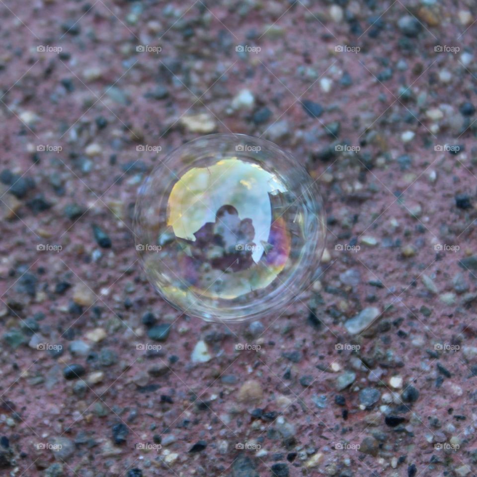 bubble reflection