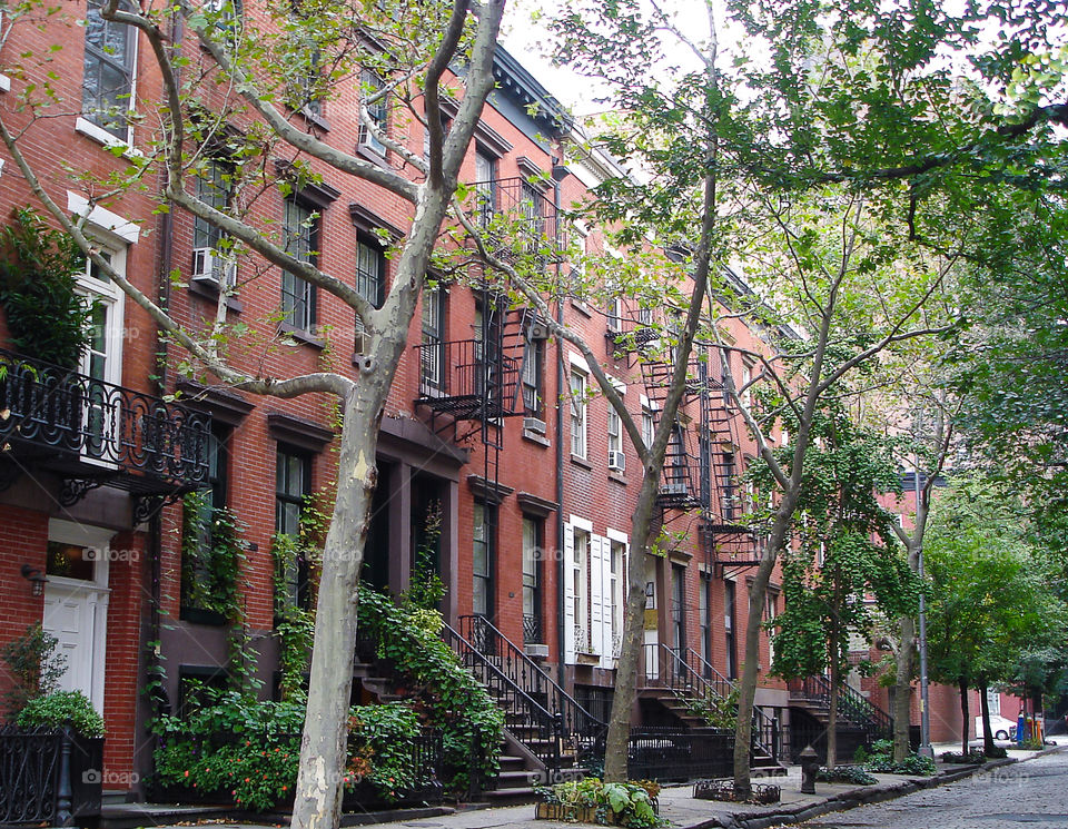 A street in Greenwich Village