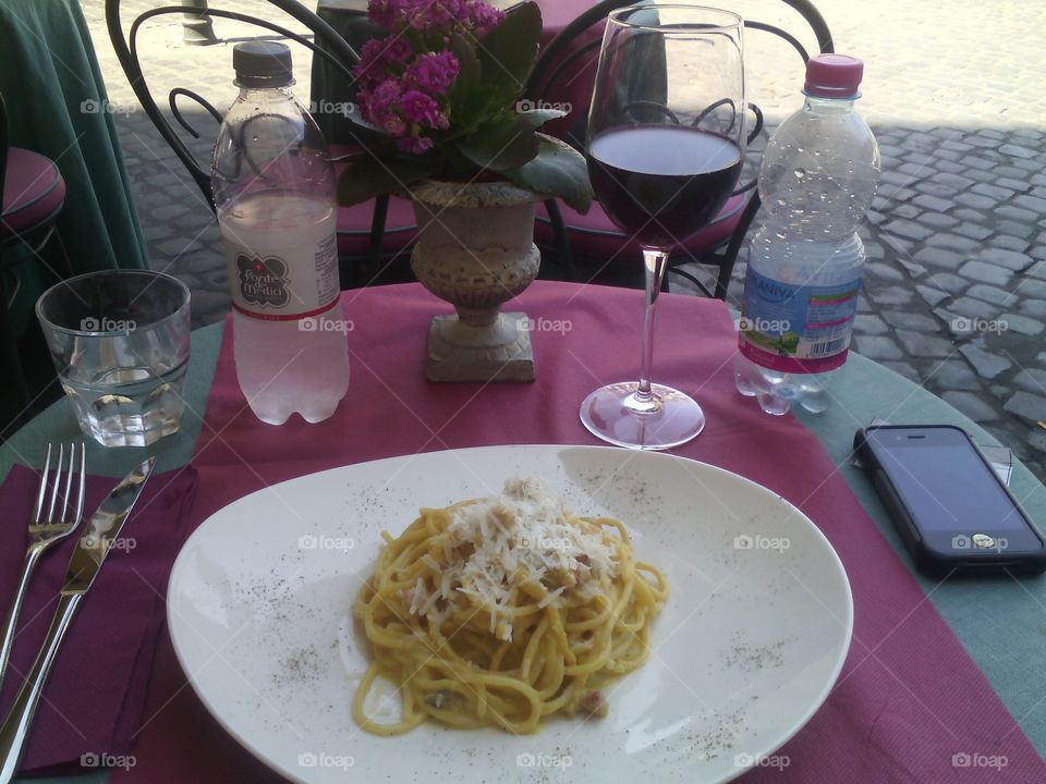 The wine and the food of Rome I will never forget.