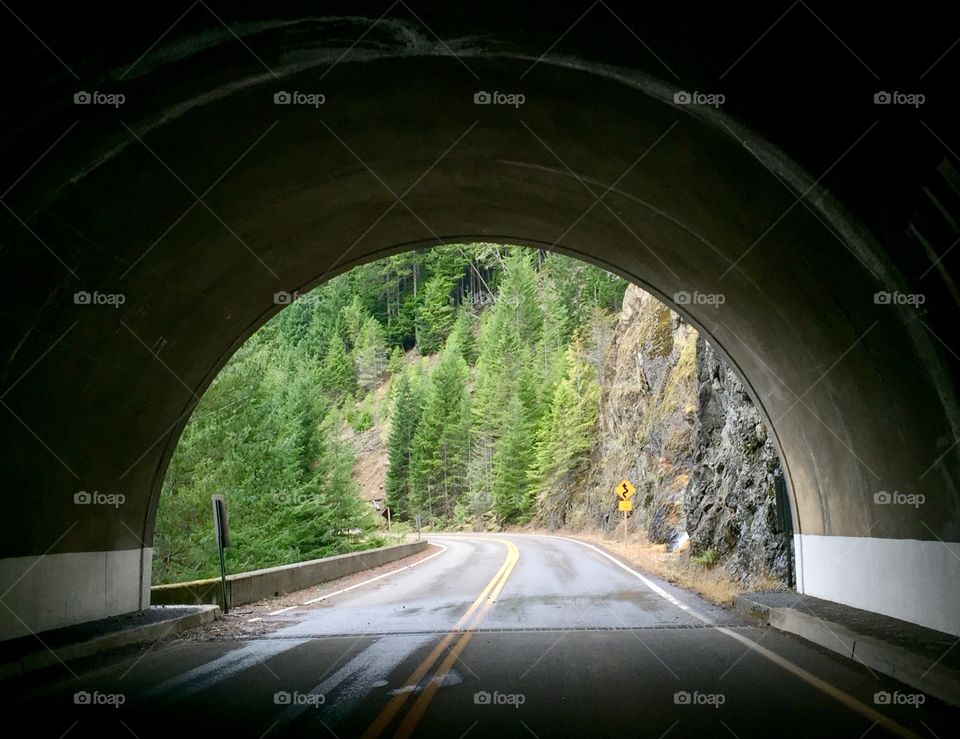 Mountain tunnel 