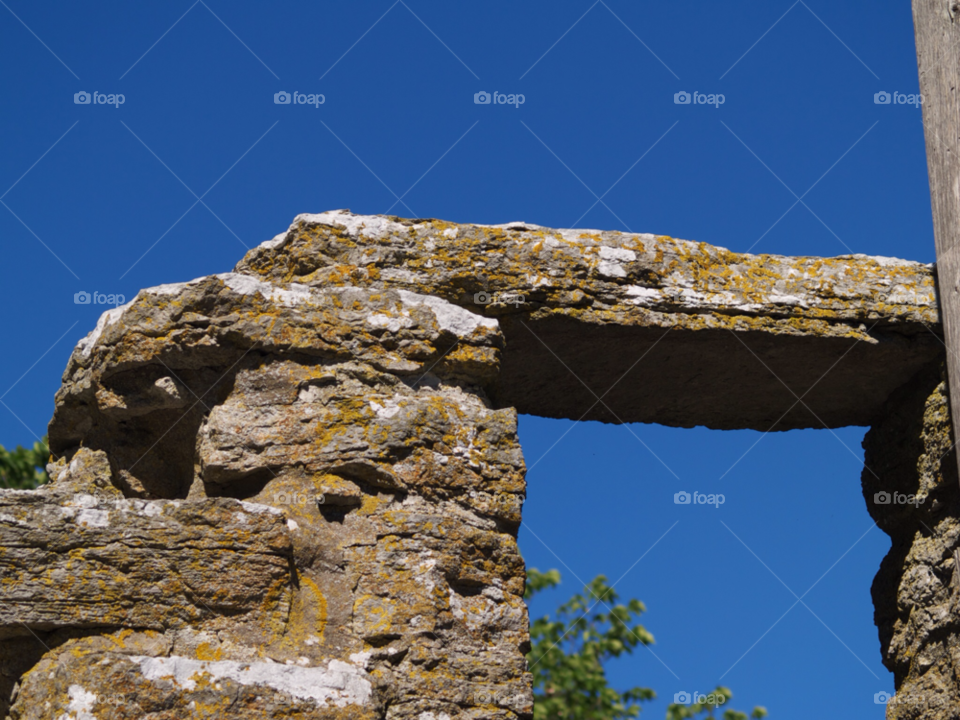 sommar sverige ruin gottland by kalubro