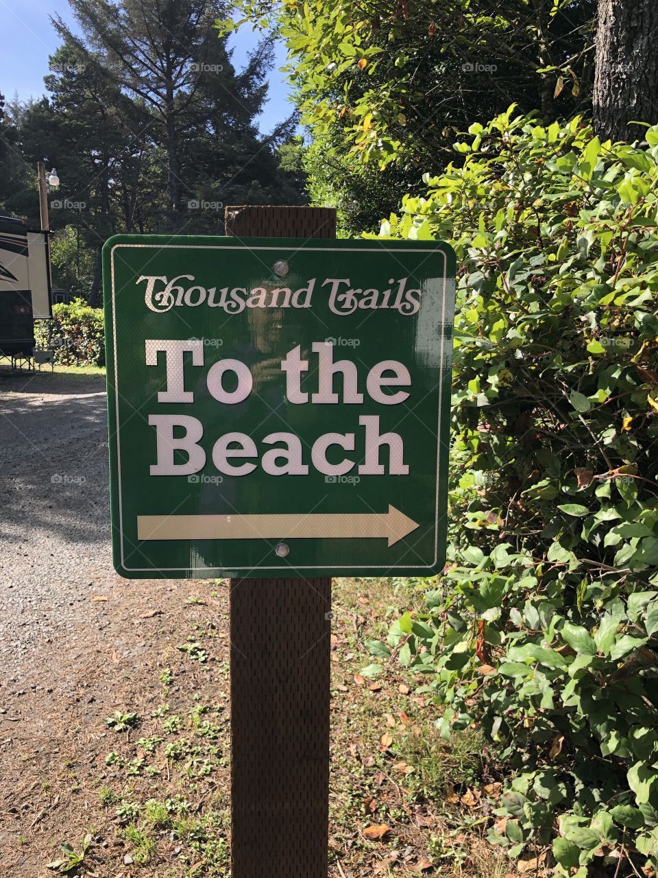 Beach Sign