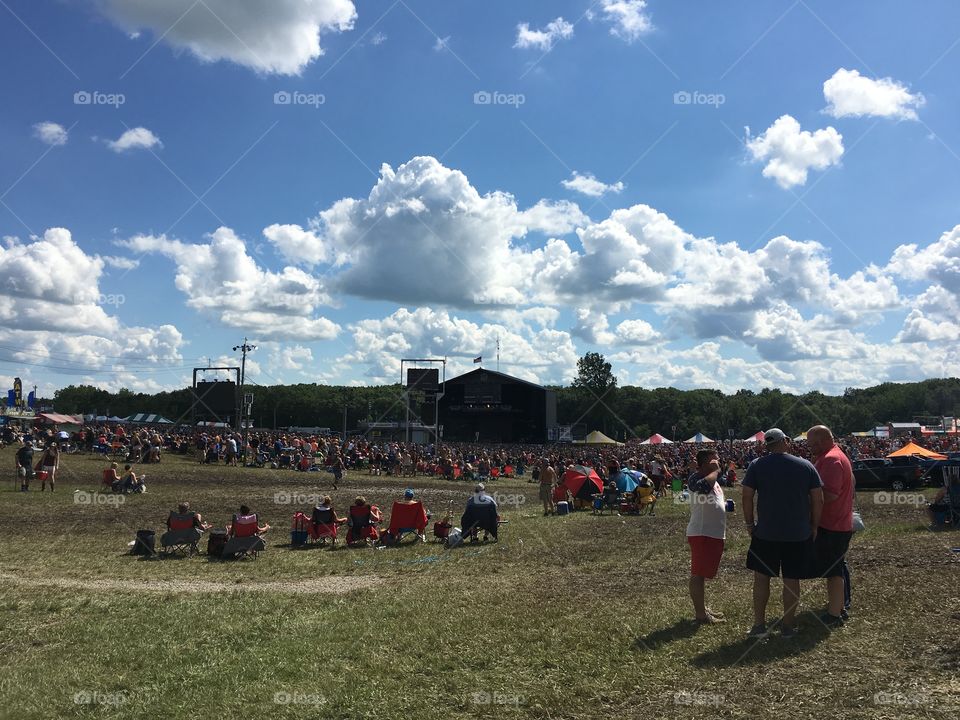 Country concert 2017 in Ohio  