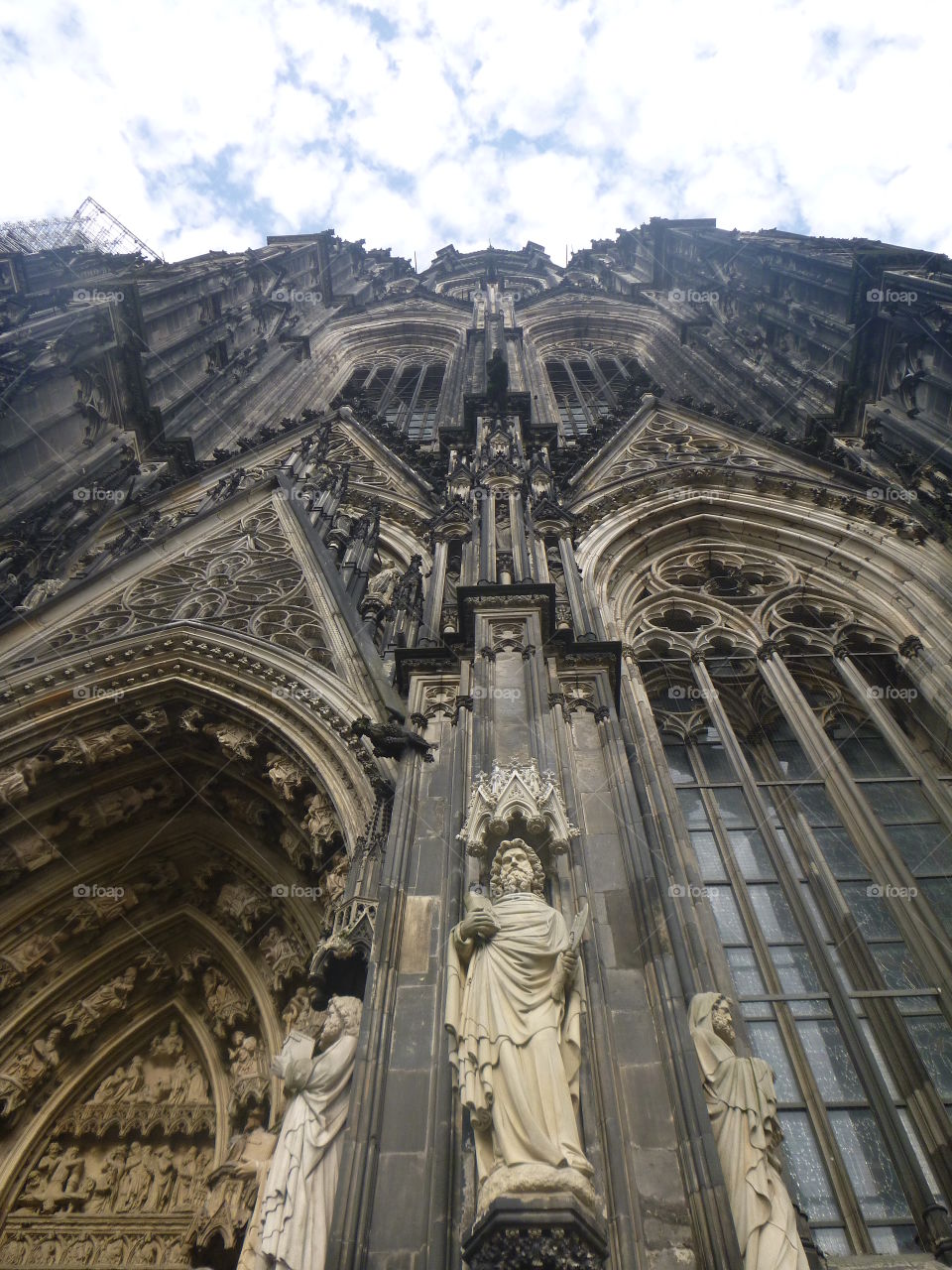 Great cathedral in Cologne