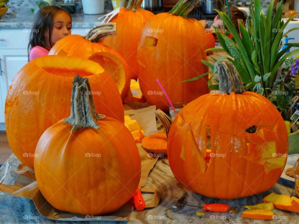 Carving Pumpkins