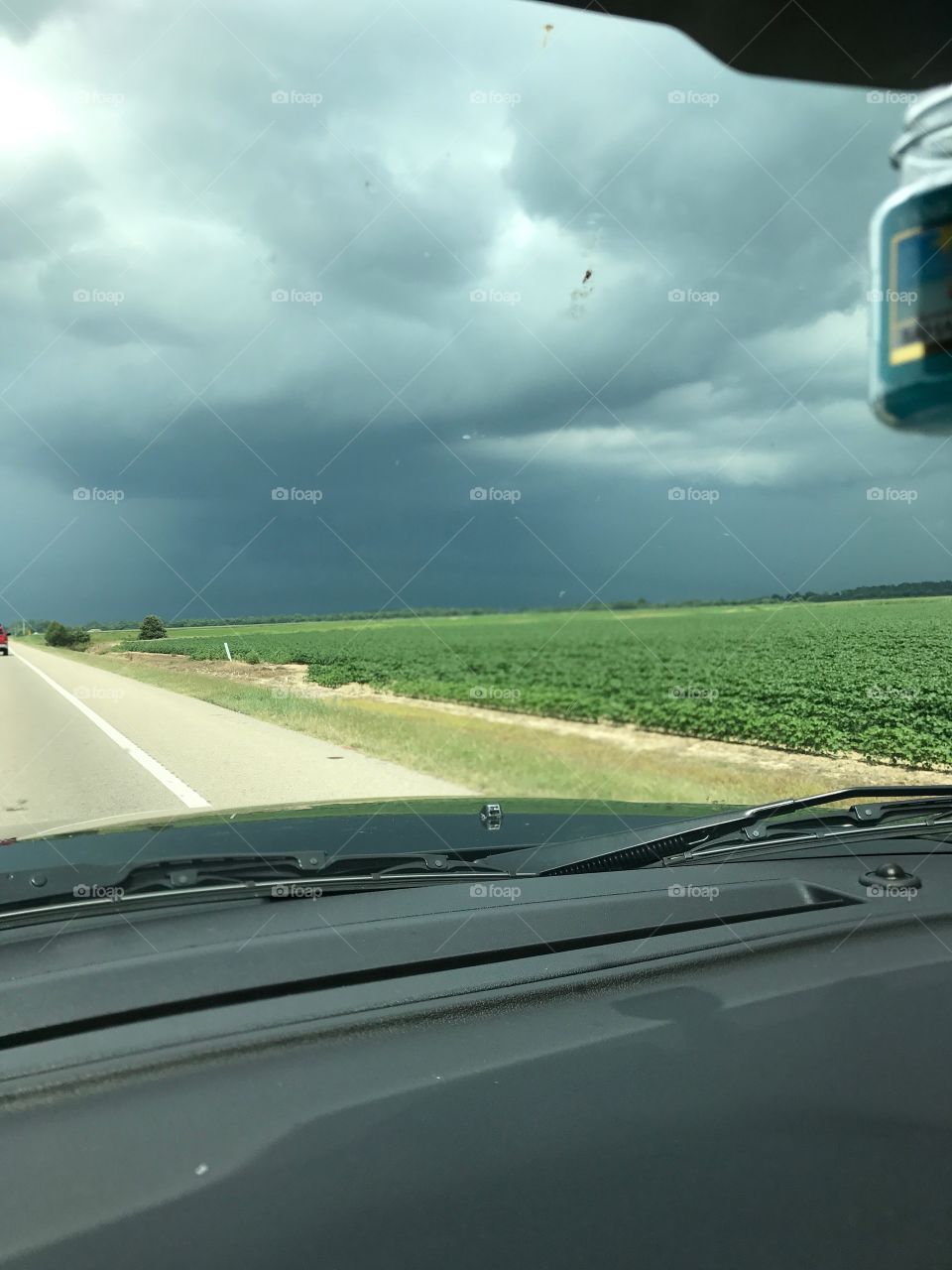 Stormy drive home