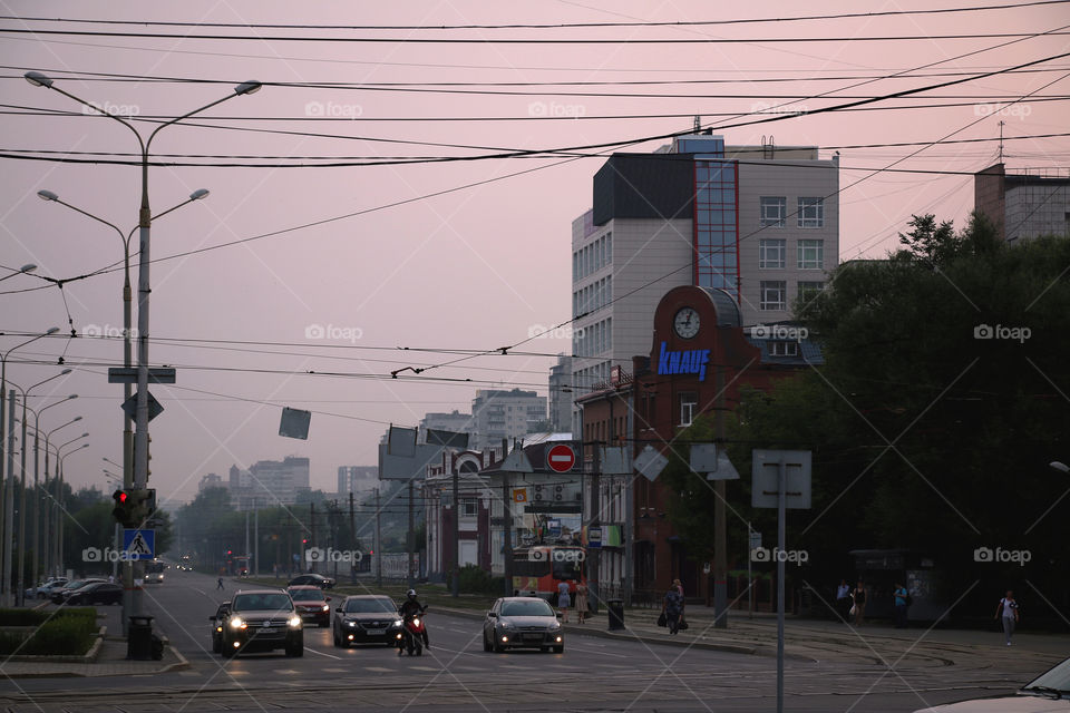 Street, City, No Person, Road, Transportation System