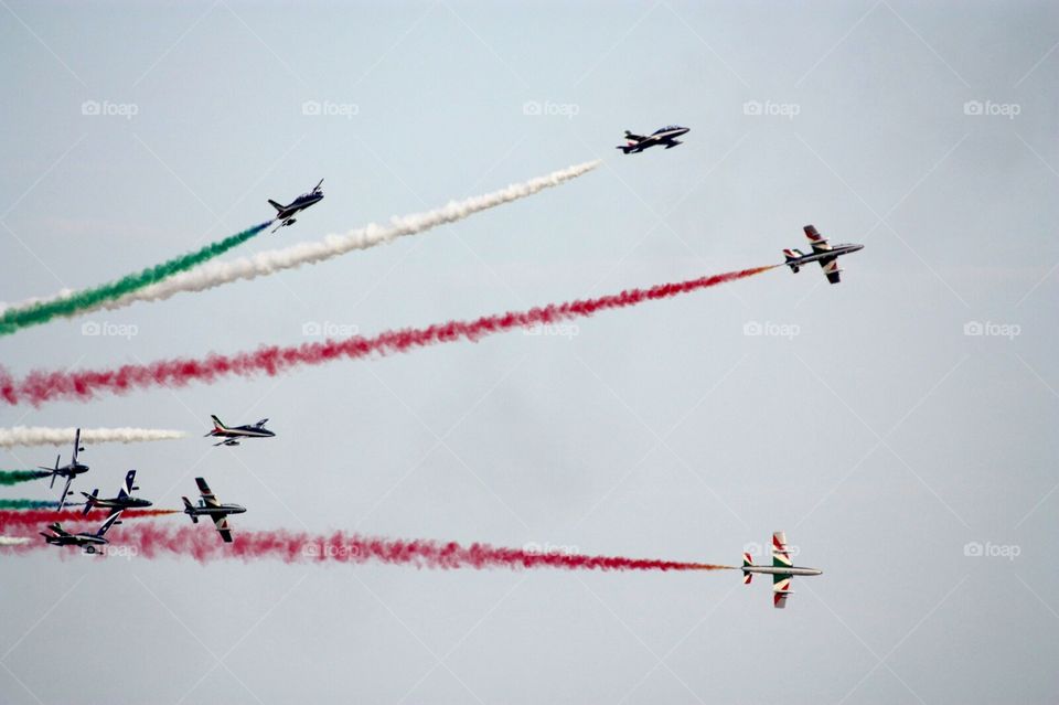 Frecce tricolori - Italian Air Force aerobatic display team