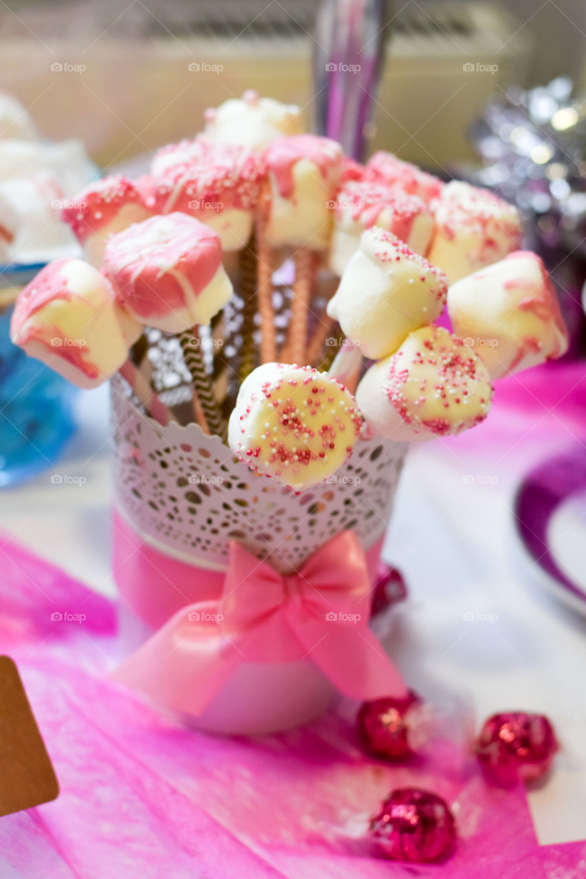 wedding sweets, pink, lovely