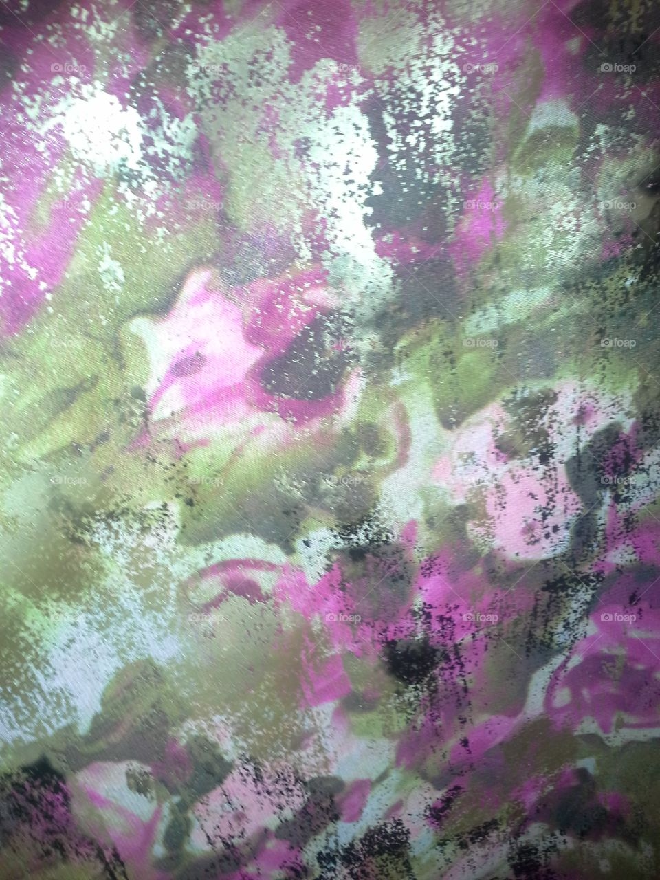 A strangely yet interesting patterned fabric