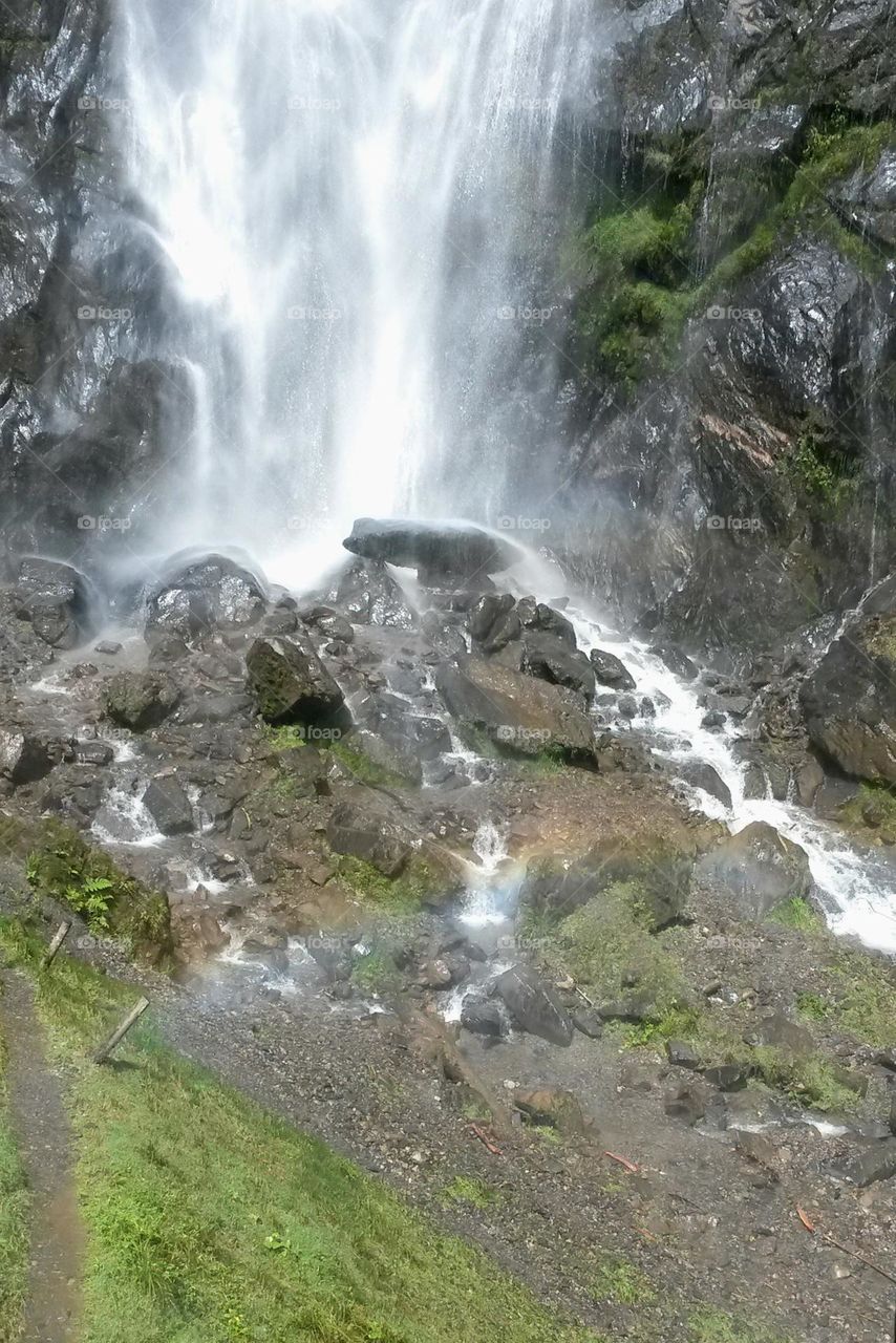 mystic rainbow warerfall