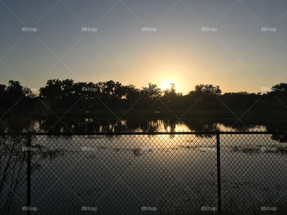 Beautiful scene while hiking 
