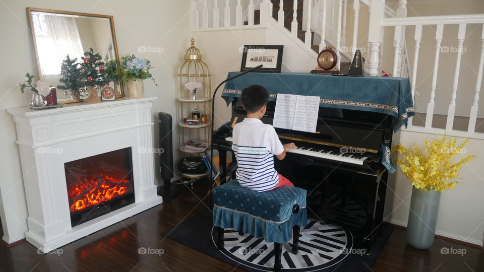 Enjoy piano at home