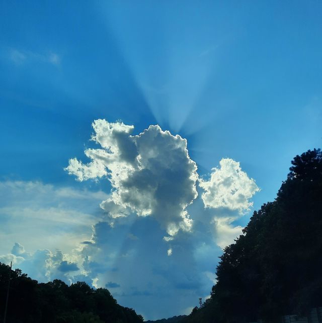 Clouds in the sky
