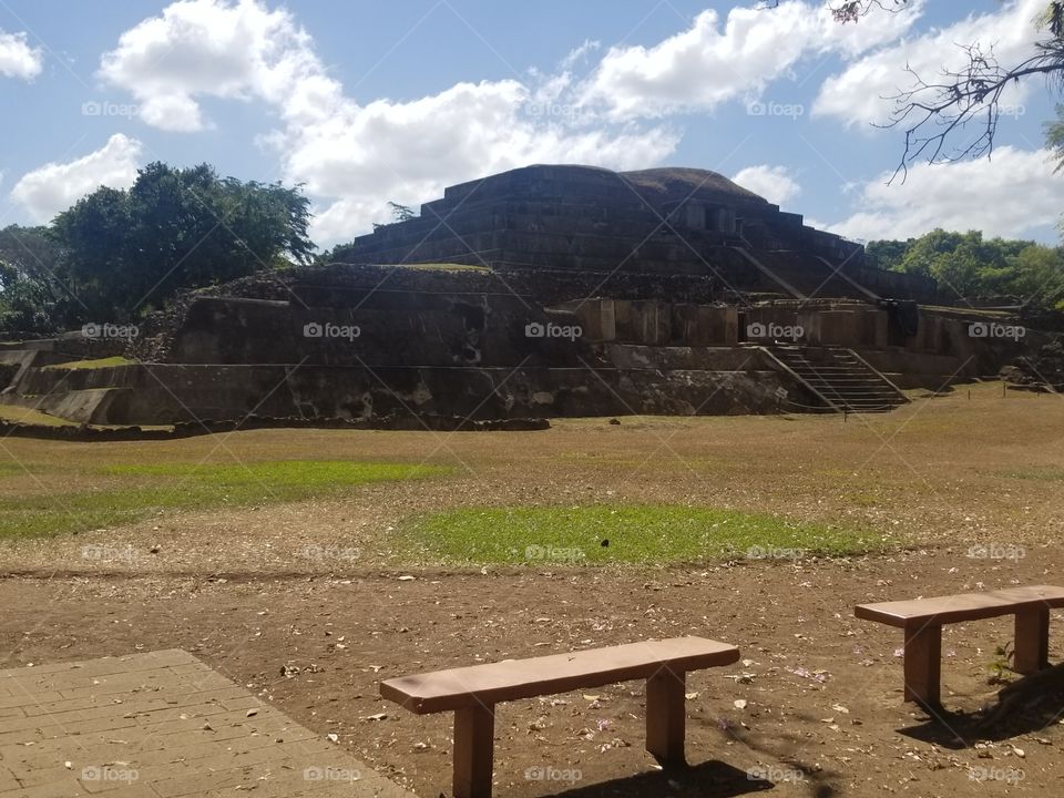 Tazumal Mayan Ruins In El Salvador