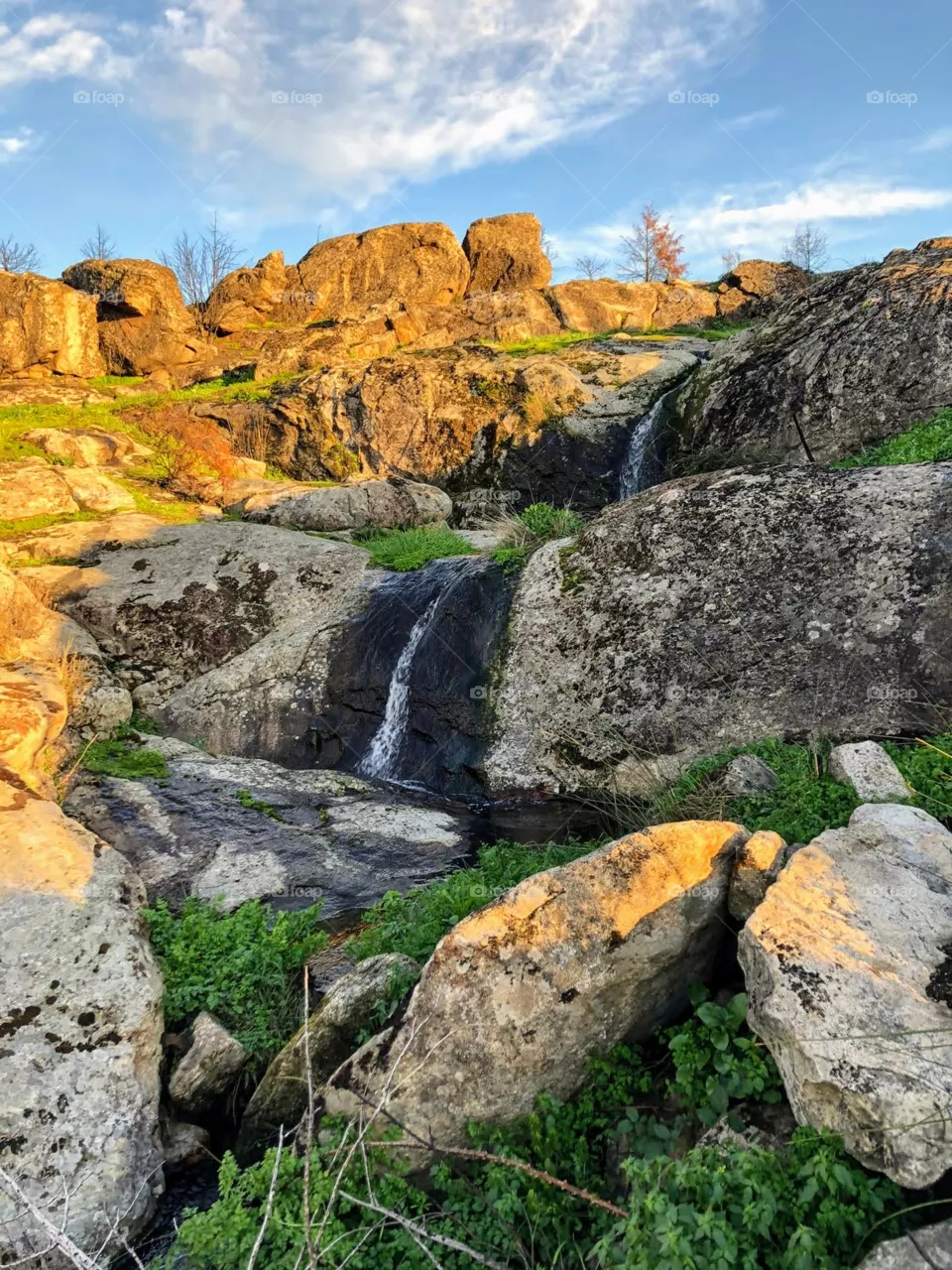 Small waterfall 