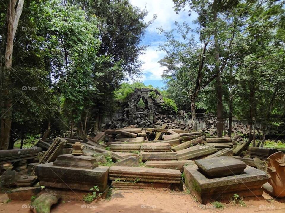 Beng Mealea. Cambodia.