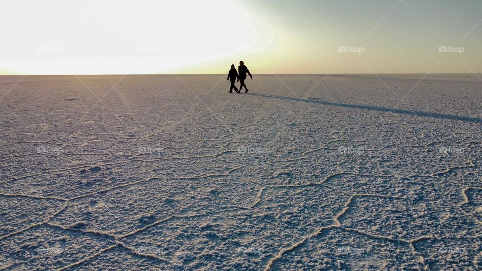 Salar de Uyuni. Amazing salt desert