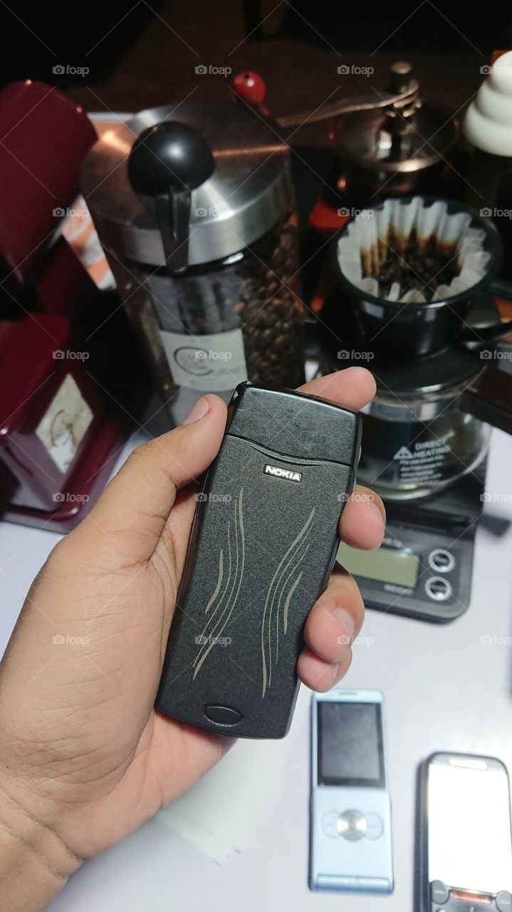 Nokia 8850 Mono in Wahwoo Coffee