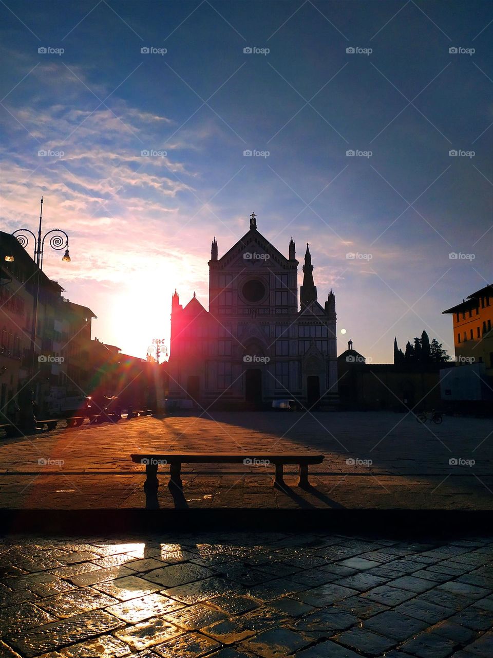 sunrise in Florence