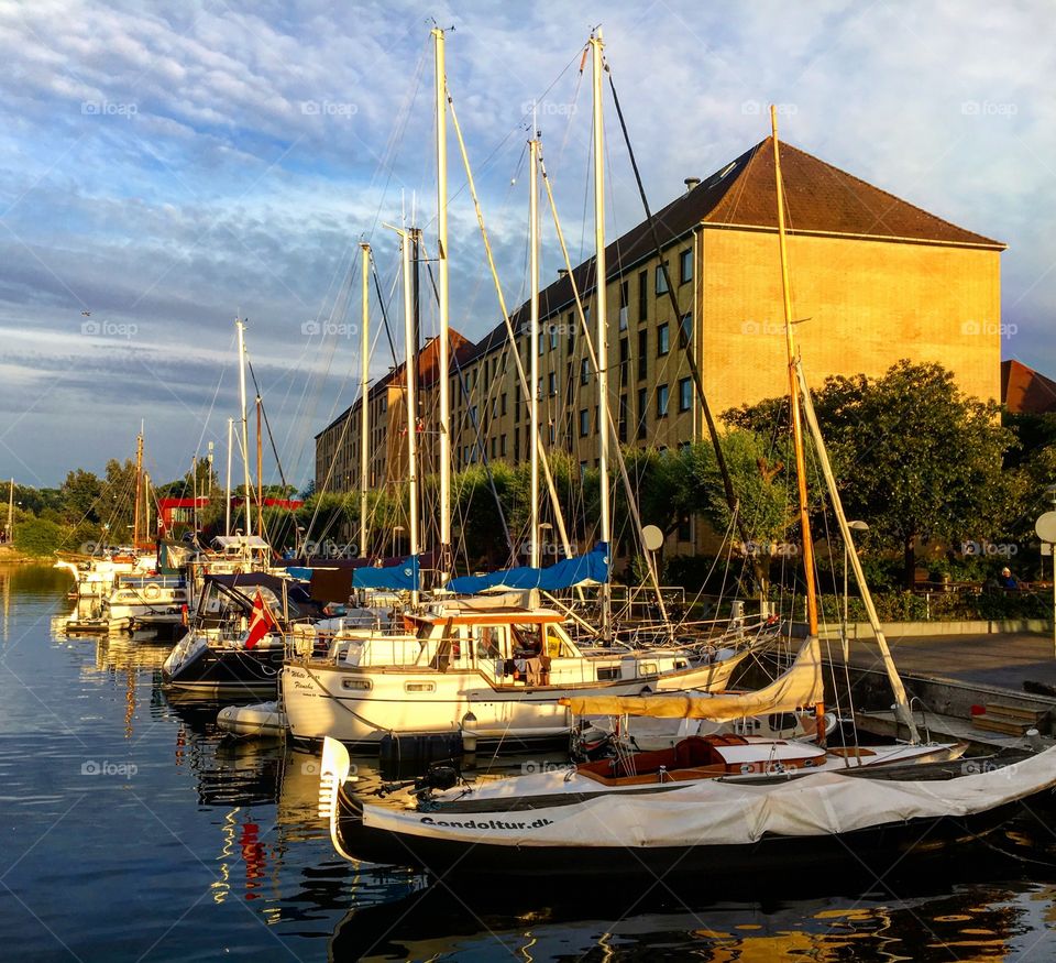 Waterfront in Copenhagen