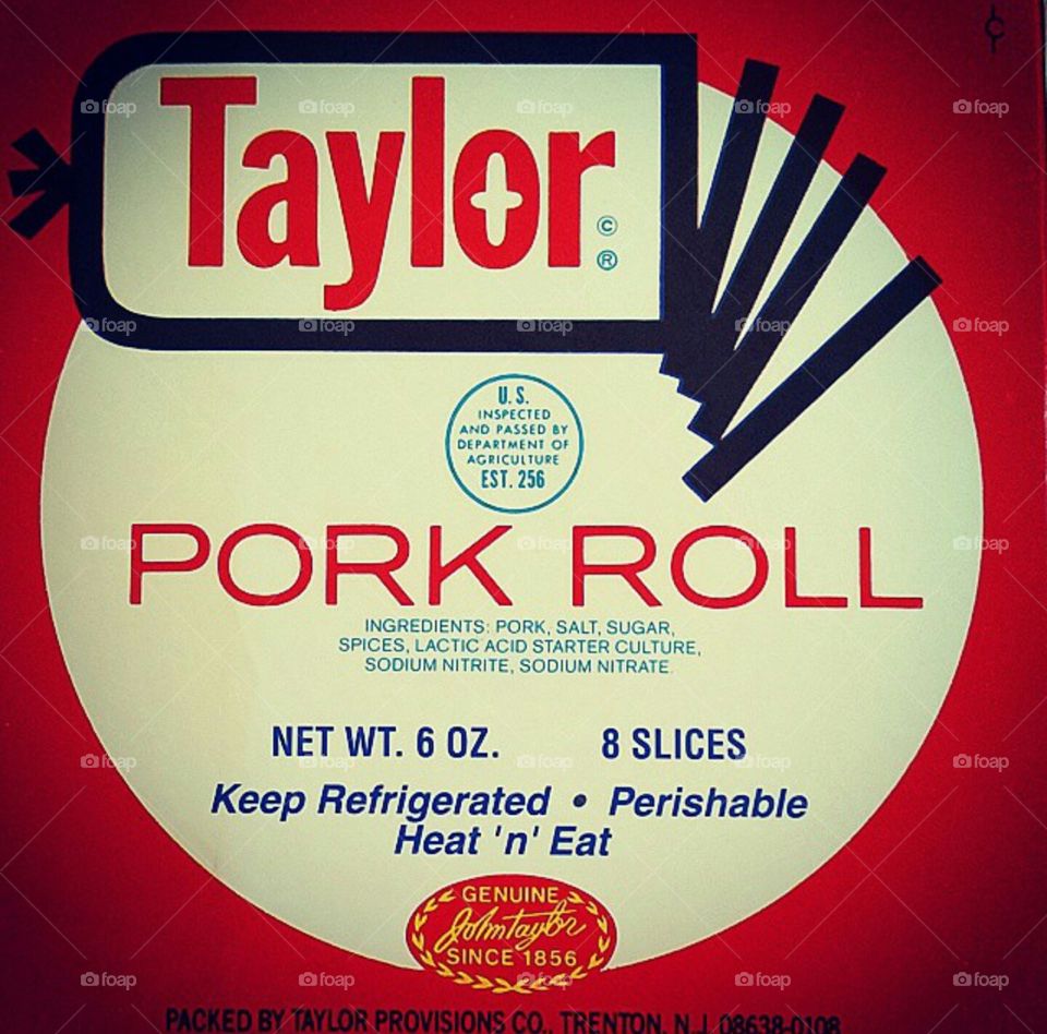 Hmmm Pork roll. don't knock it until you try it