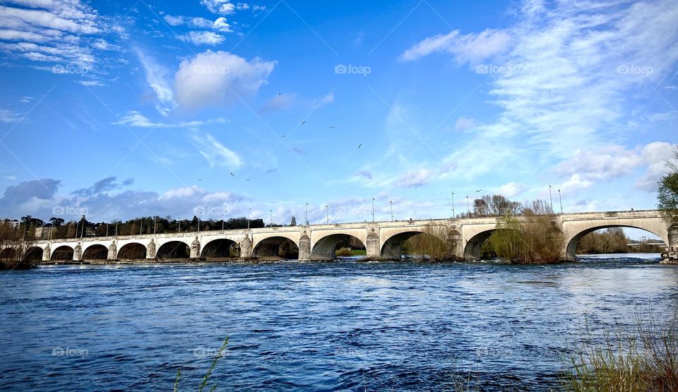 Tours , bridge March 2023 . 