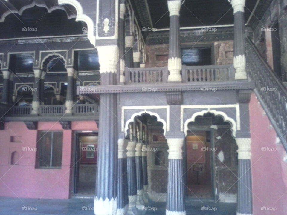 Old Palace, a view of Tipu sultan's old King of Mysore.
