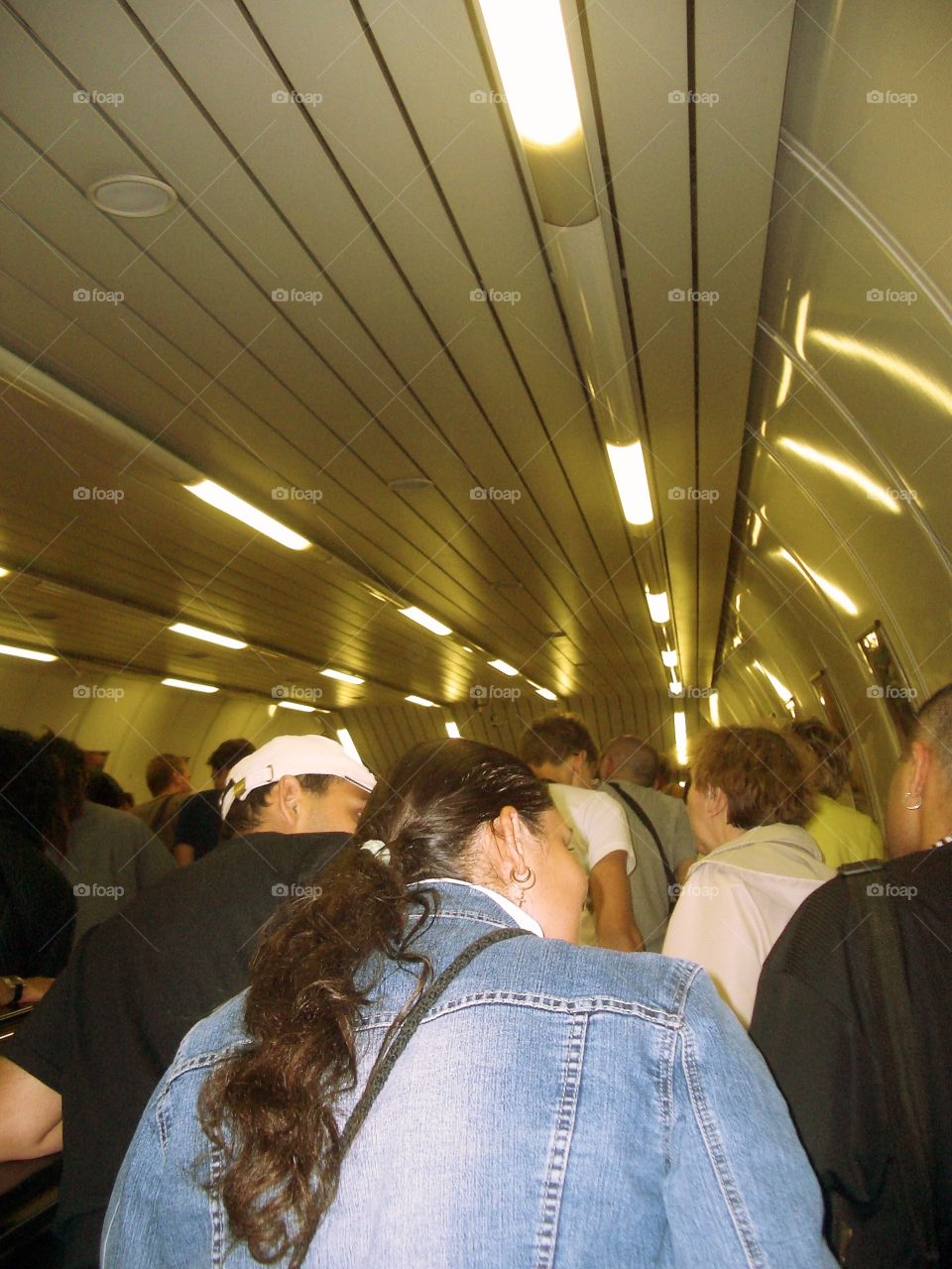 Prague Metro Escalator Exit Museum