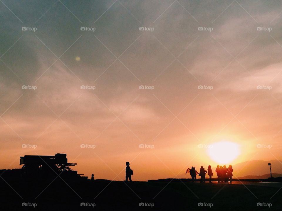 Evening in Singha Park, Thailand