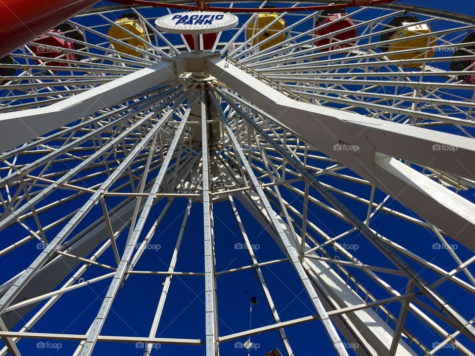 The Ferris Wheel on Santa Monica Pier