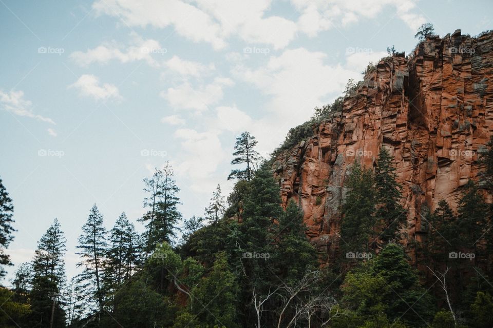 It's a long way down. 