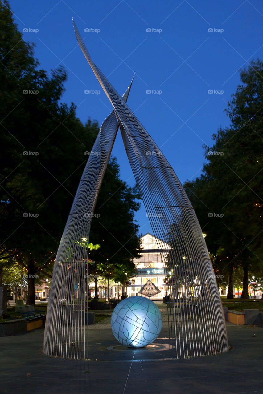 city statue australia centre by splicanka