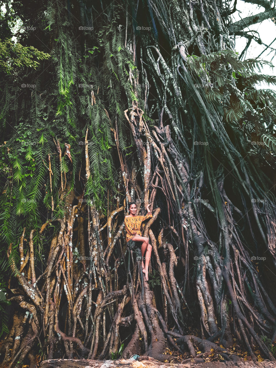 This is Mellennium Balete tree. This was my second time visiting it and I can say I'm still in awe and thankful to witness how this tree survived for 600 years.