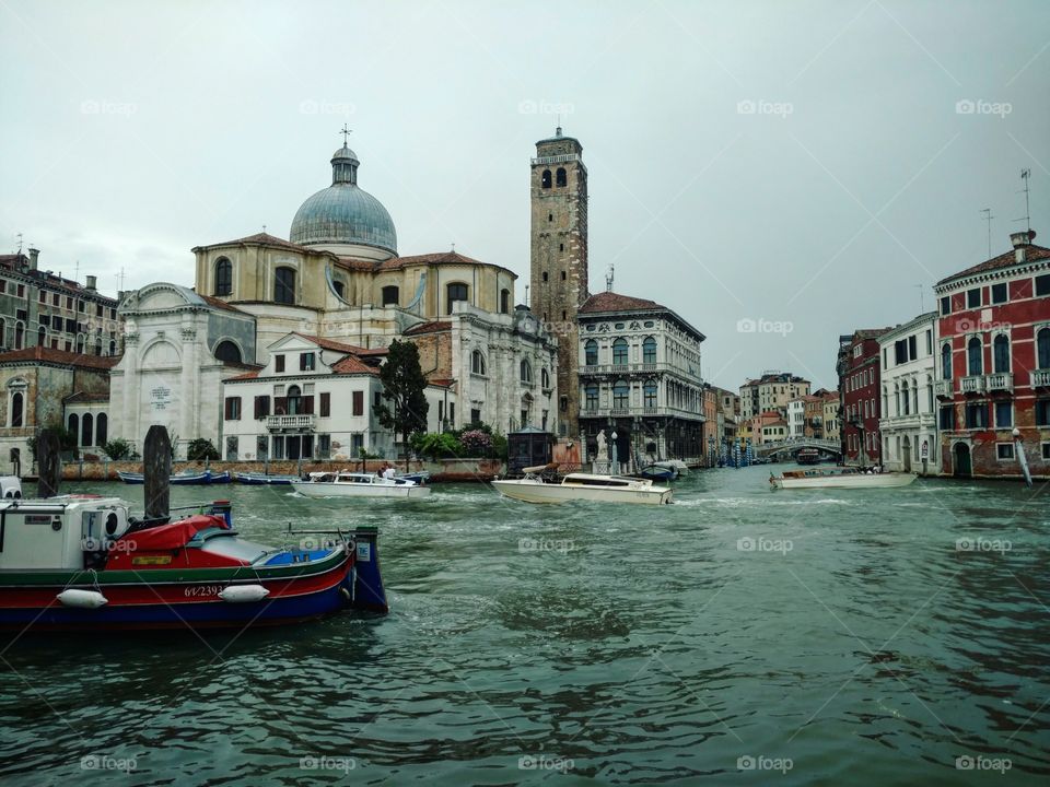 Venice Canal Traffic
