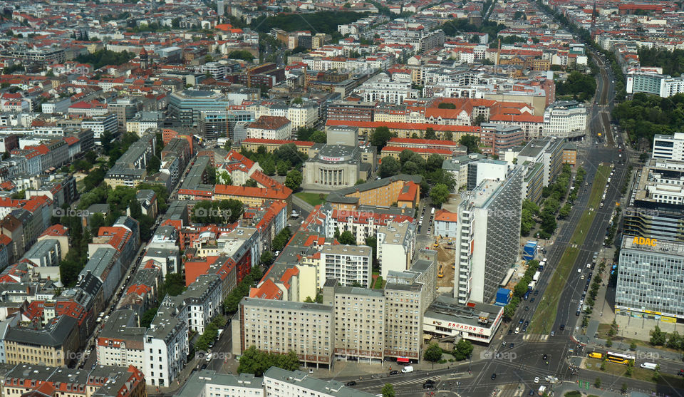 Berlin, view from TV-Tower
