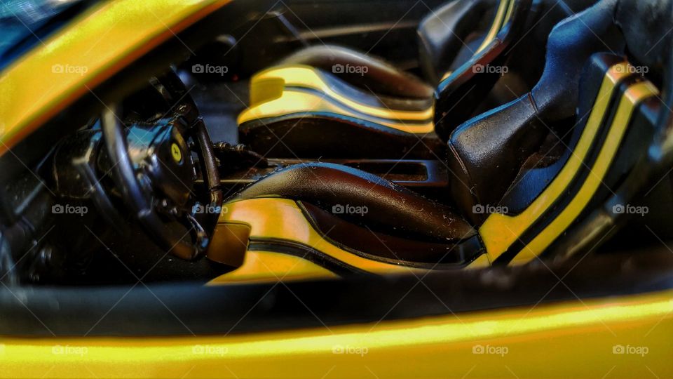 Ferrari interior